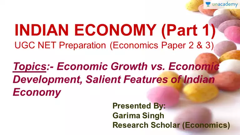 features of economic growth