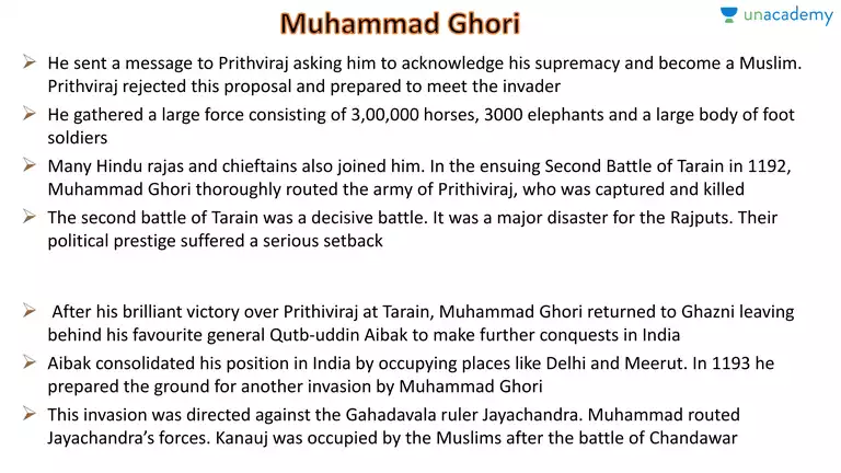 muhammad ghori history in english