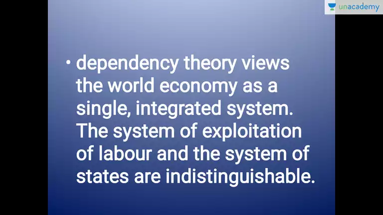 world systems theory vs dependency theory