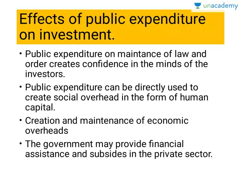 define public expenditure