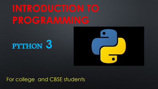Programming - The Assignment Statement and Type in Python | Part 1 of 2 ...