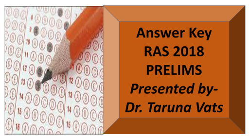 Rajasthan State Exams - Overview of Course- RAS Prelims 2018 (in Hindi ...