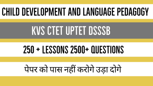 DSSSB - Best Cdp class - 4 (in Hindi) Offered by Unacademy
