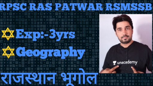 Rajasthan State Exams - Part 1 Rajasthan Geography (in Hindi) Offered ...