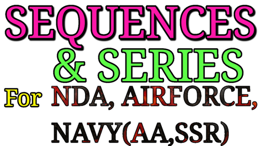 SEQUENCE AND SERIES NDA PRACTICE QUESTIONS visual data 6