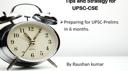 UPSC CSE - GS - UPSC 6 Months Strategy 1 for 2020 (in Hindi) Offered by ...