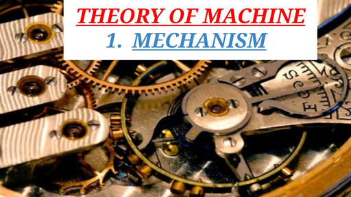 GATE - Iconic Pro - Theory of Machine (Mechanism) by Unacademy