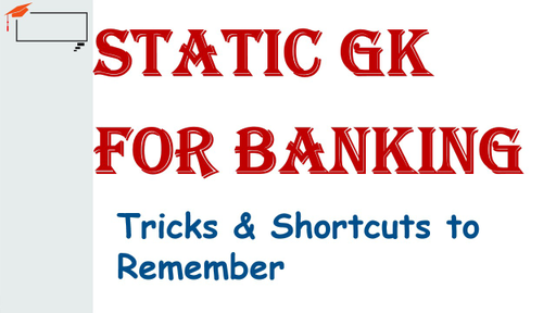 Bank Exams - Lesson 6- Bank Tagline Shortcuts for Banking Mains Exam ...