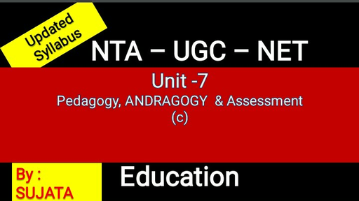 NTA-UGC-NET & SET Exams - Competency based evaluation Offered by Unacademy