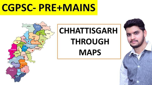  Sukma District Through Maps (in Hindi) Offered by Unacademy